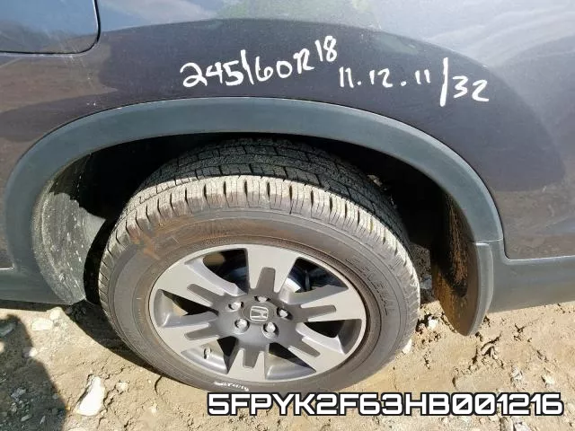 5FPYK2F63HB001216 фото 10