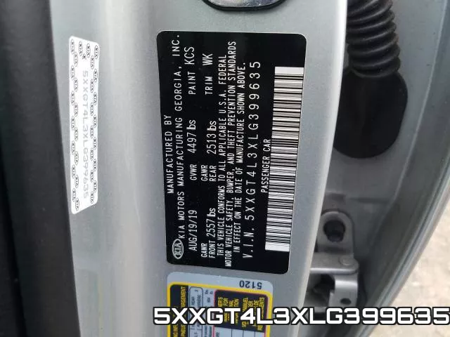 5XXGT4L3XLG399635 фото 2