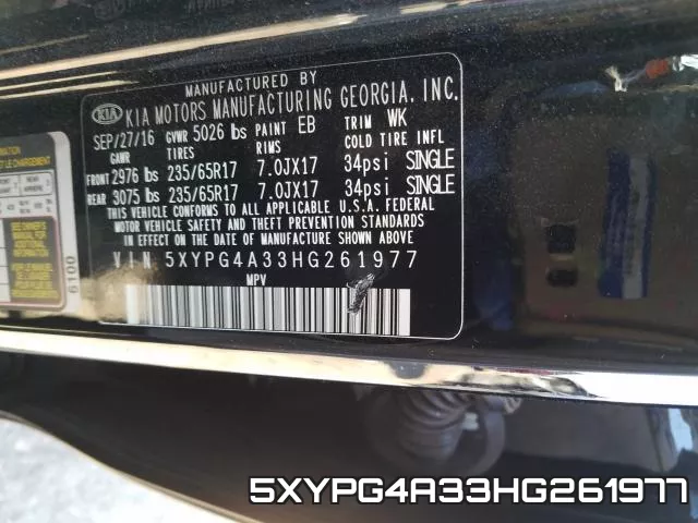 5XYPG4A33HG261977 фото 2