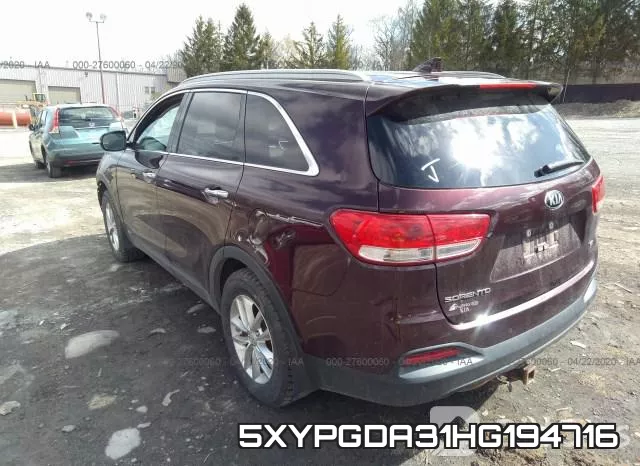 5XYPGDA31HG194716 фото 4