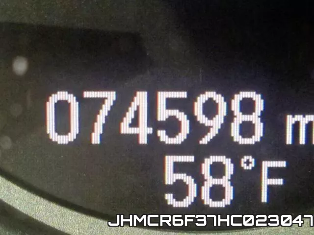 JHMCR6F37HC023047 фото 9