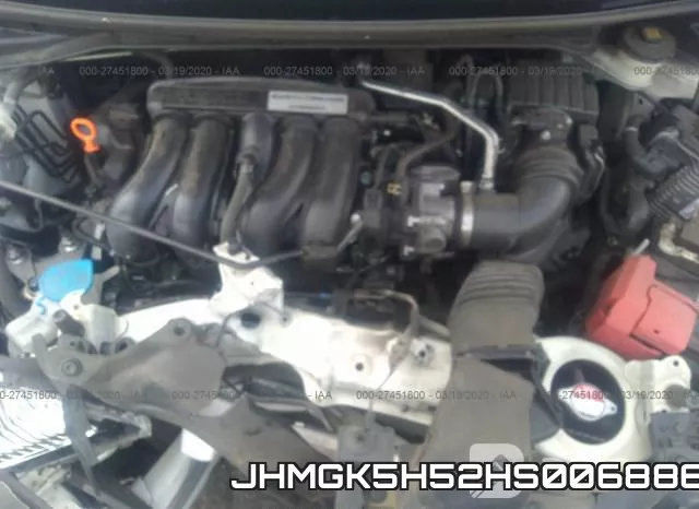 JHMGK5H52HS006886 фото 2