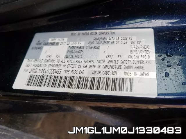 JM1GL1UM0J1330483 фото 2