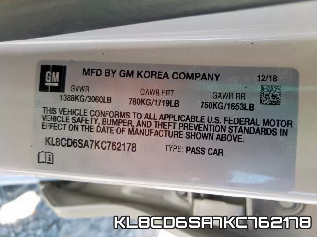 KL8CD6SA7KC762178 фото 2