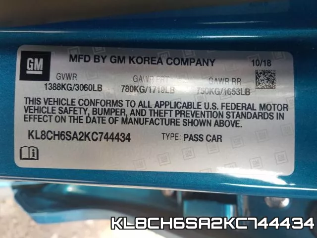 KL8CH6SA2KC744434 фото 2