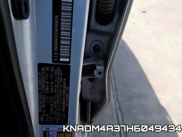 KNADM4A37H6049434 фото 2