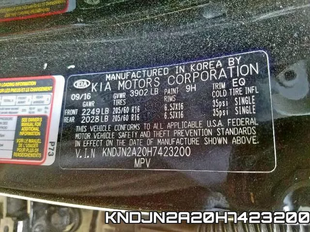 KNDJN2A20H7423200 фото 2