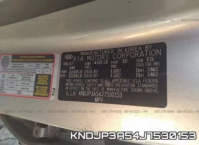 KNDJP3A54J7530153 фото 10