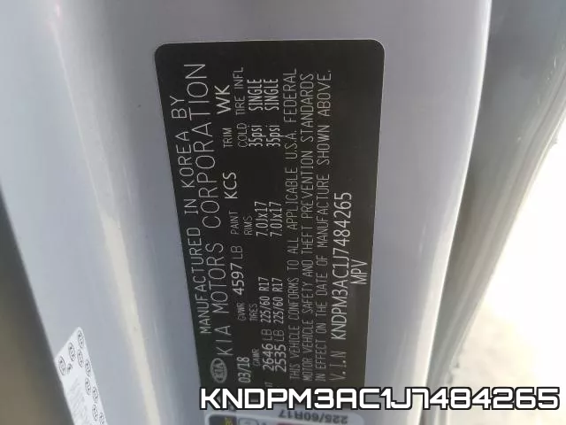 KNDPM3AC1J7484265 фото 2
