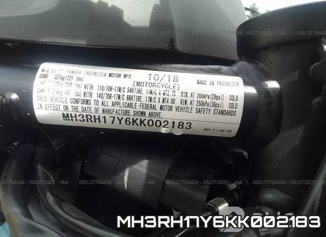 MH3RH17Y6KK002183 фото 2