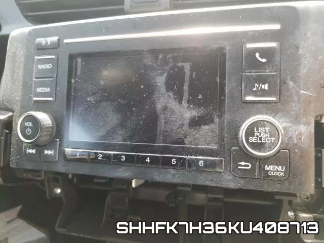 SHHFK7H36KU408713 фото 10