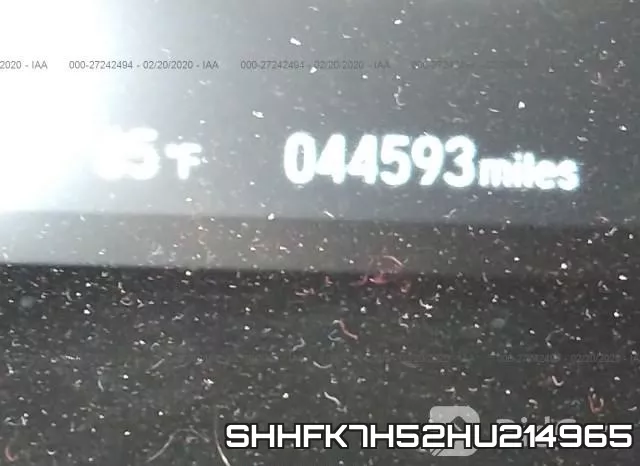 SHHFK7H52HU214965 фото 8