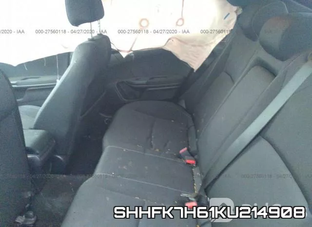 SHHFK7H61KU214908 фото 9