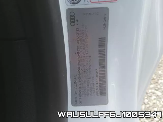 WAU5ULFF6J1005347 фото 2