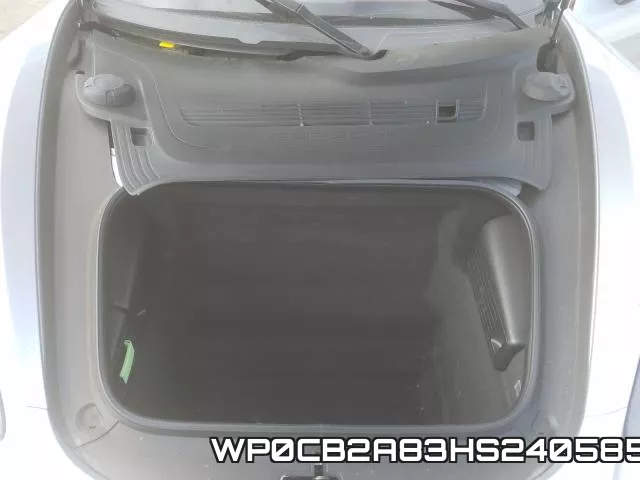 WP0CB2A83HS240585 фото 8