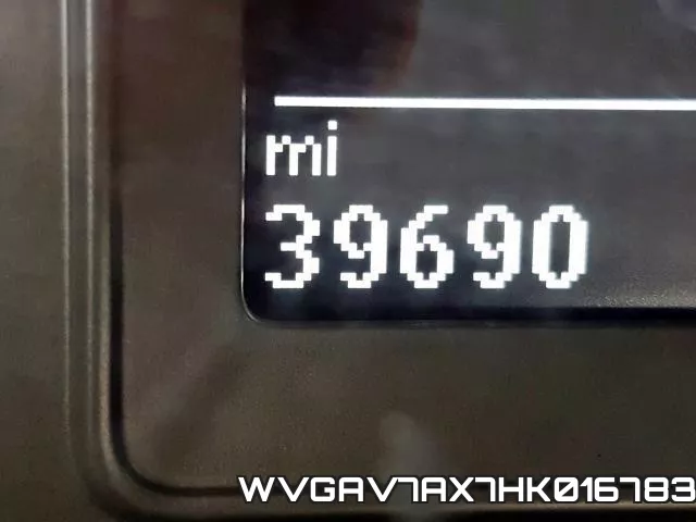 WVGAV7AX7HK016783 фото 9