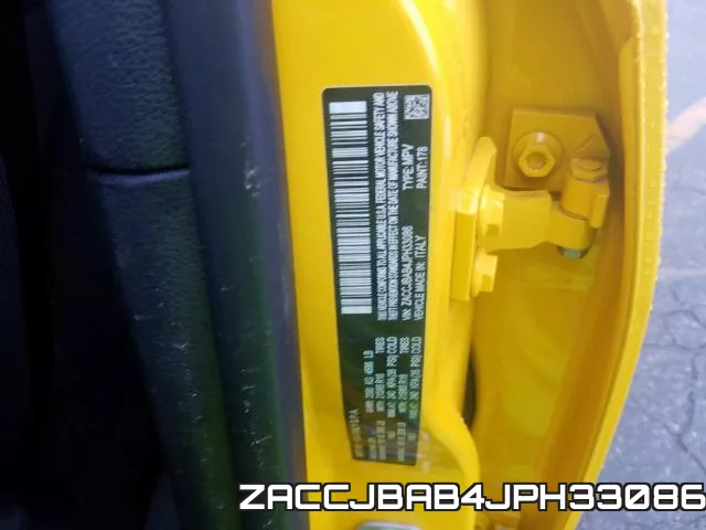 ZACCJBAB4JPH33086 фото 2