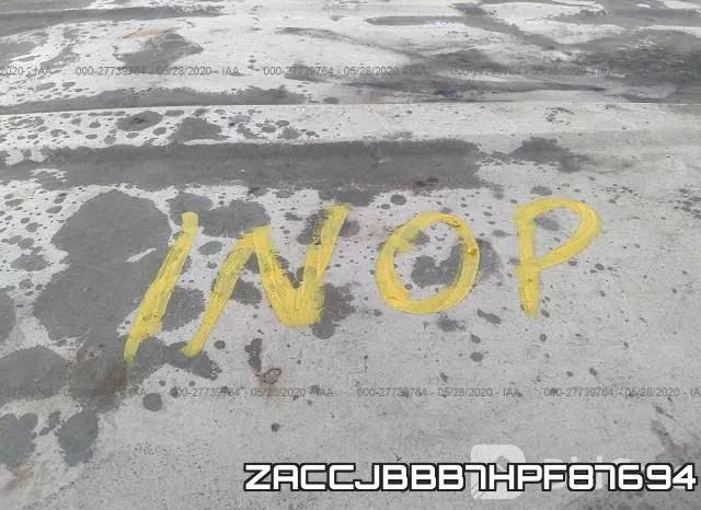 ZACCJBBB7HPF87694 фото 8