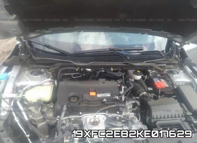 19XFC2E82KE017629 фото 2