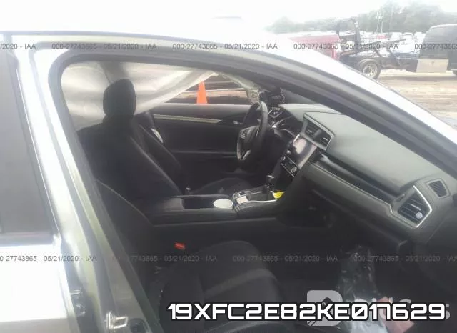 19XFC2E82KE017629 фото 6