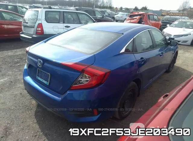 19XFC2F53JE203490 фото 5