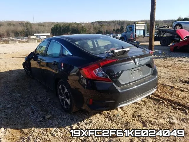 19XFC2F61KE024049 фото 4