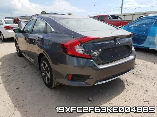 19XFC2F63KE004885 фото 4