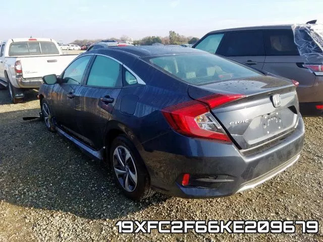 19XFC2F66KE209679 фото 4