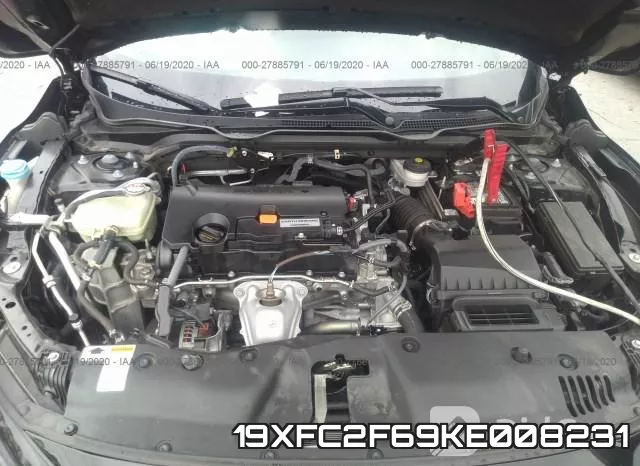 19XFC2F69KE008231 фото 2