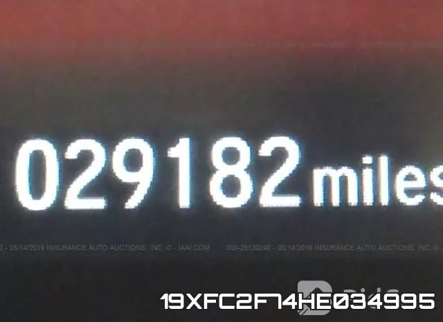 19XFC2F74HE034995 фото 8