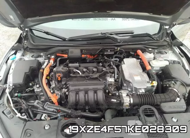 19XZE4F57KE028309 фото 2