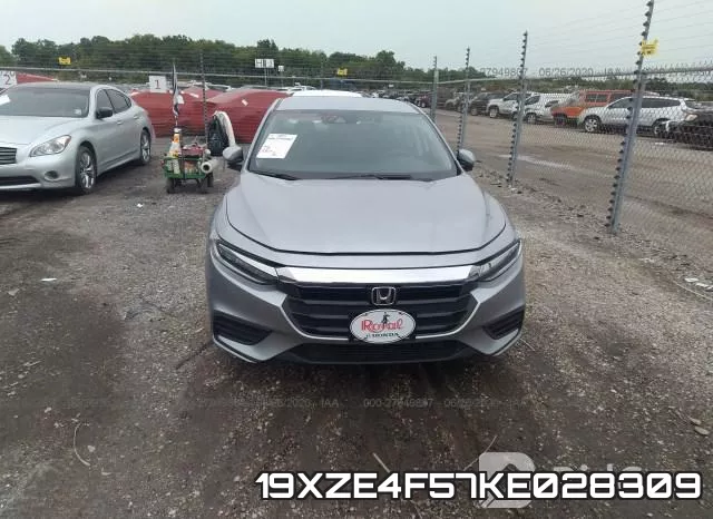 19XZE4F57KE028309 фото 7
