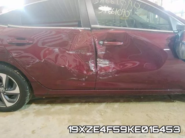 19XZE4F59KE016453 фото 10