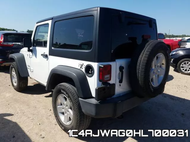1C4AJWAG0HL700031 фото 4