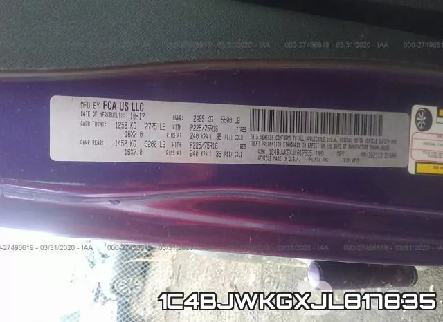 1C4BJWKGXJL817835 фото 10