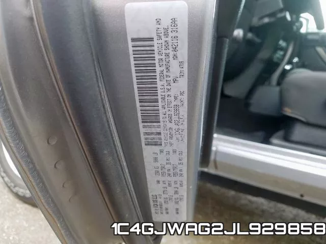1C4GJWAG2JL929858 фото 2