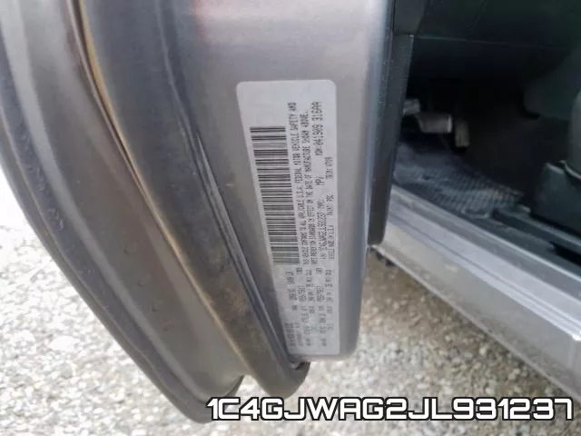 1C4GJWAG2JL931237 фото 2