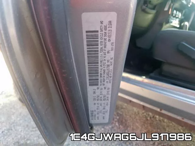 1C4GJWAG6JL917986 фото 2