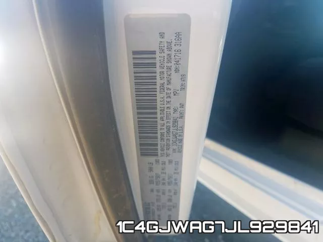 1C4GJWAG7JL929841 фото 2
