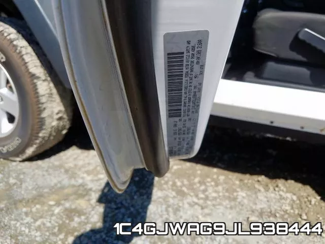 1C4GJWAG9JL938444 фото 2
