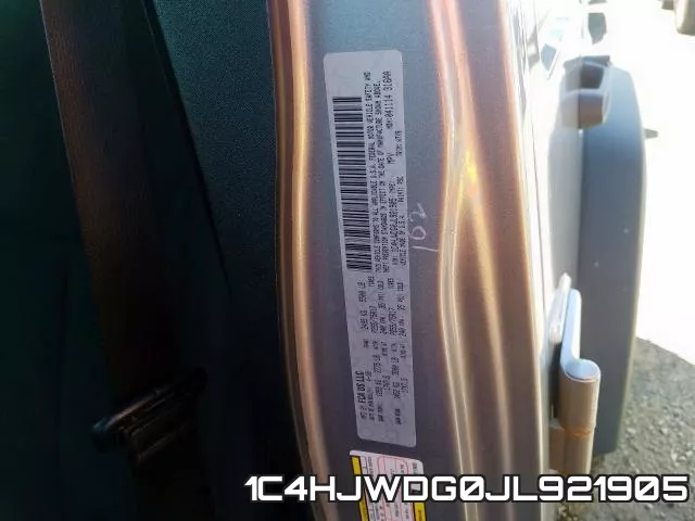 1C4HJWDG0JL921905 фото 2