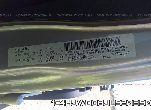 1C4HJWDG3JL930890 фото 10