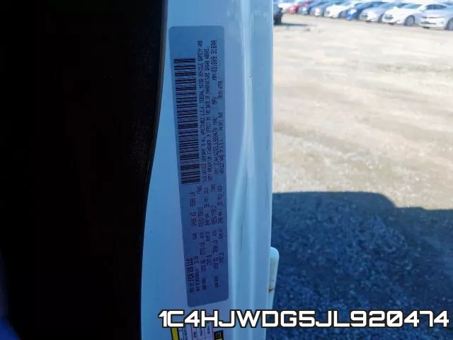 1C4HJWDG5JL920474 фото 2