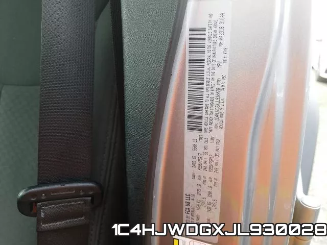 1C4HJWDGXJL930028 фото 2