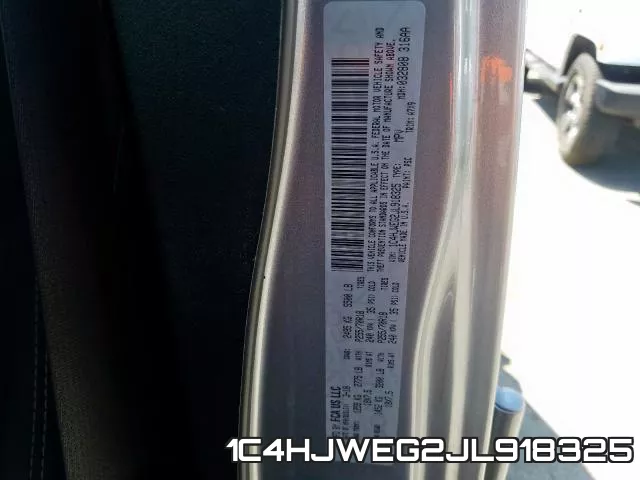 1C4HJWEG2JL918325 фото 2