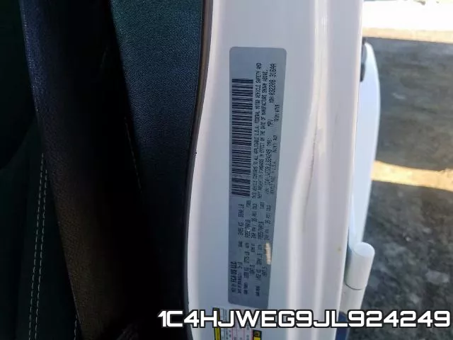 1C4HJWEG9JL924249 фото 2