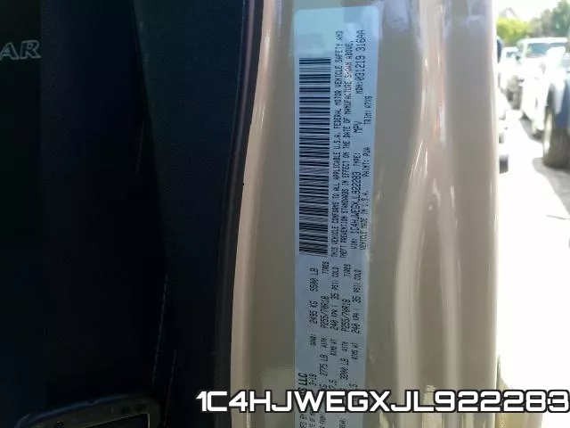 1C4HJWEGXJL922283 фото 2
