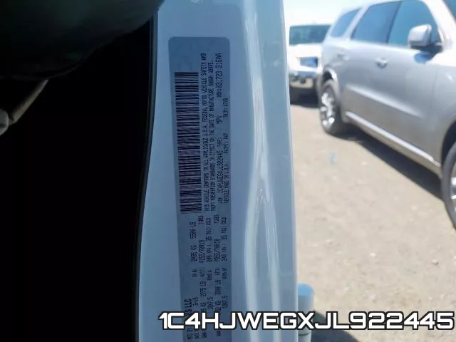 1C4HJWEGXJL922445 фото 2