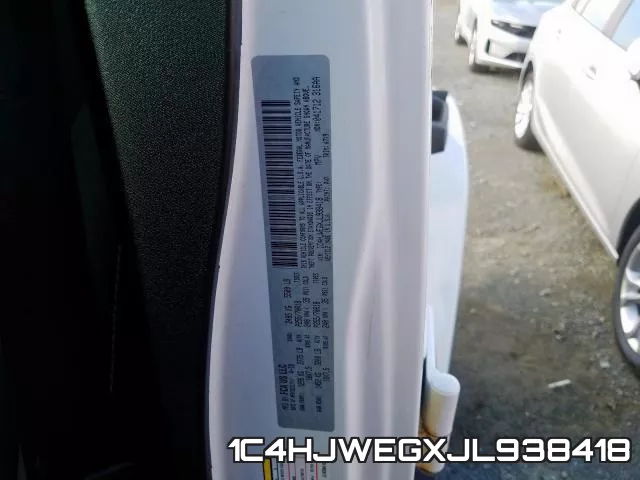 1C4HJWEGXJL938418 фото 2
