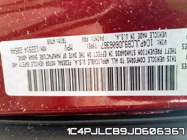 1C4PJLCB9JD606367 фото 2